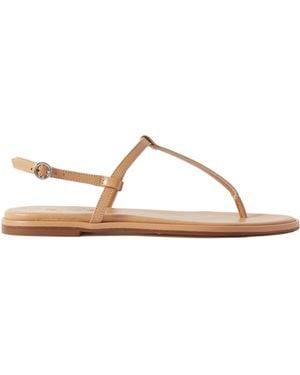 Aeyde Round Head Flat-Soled Sandals - Multicolour