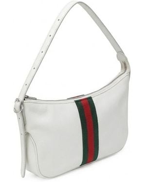 Gucci Lunetta Small Crossbody Bag - White
