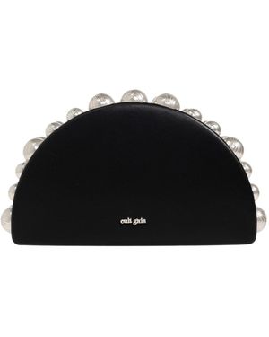 Cult Gaia Logo Clutch - Black