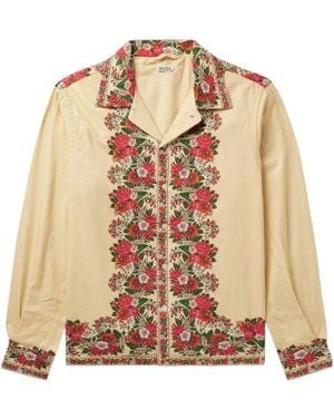 Bode Long-Sleeved Shirt - Natural