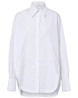 Sportmax Ovest Curved Hem Shirt - White