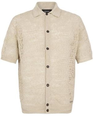 DSquared² Short-Sleeves Polo Shirt - Natural