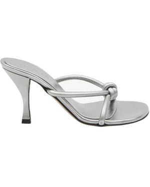 Bottega Veneta Blink Mules - White