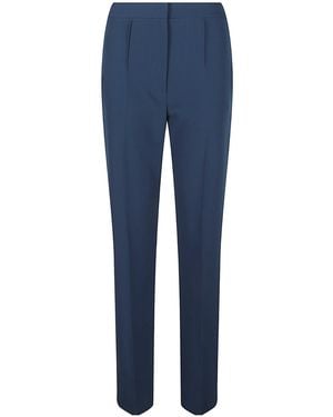 Patrizia Pepe Slim Trousers - Blue