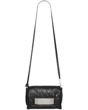 Rick Owens Flap Shoulder Bag - White