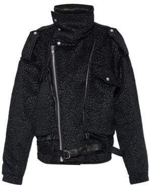 R13 Long-Sleeved Casual Jacket - Black