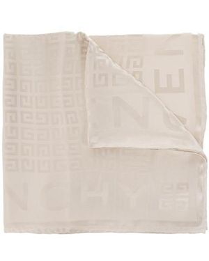 Givenchy 4G Monogram Scarf - White