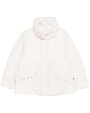 Woolrich Long-Sleeved Cotton Clothes - White