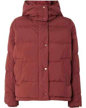 lululemon Down Jacket With A Hat - Red