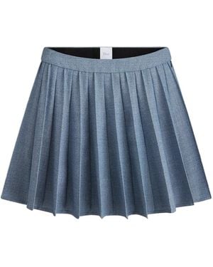 Dior Pleated Miniskirt - Blue