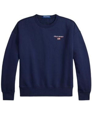 Polo Ralph Lauren Crew-Neck Sweatshirt - Blue