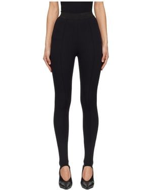 Wardrobe NYC Skinny Casual Trousers - Black