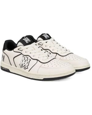 Amiri Newport Logo Low-Top Sneakers - White