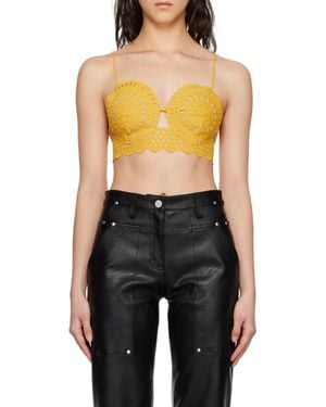 Stella McCartney Broderie Anglaise Cami Top - Black