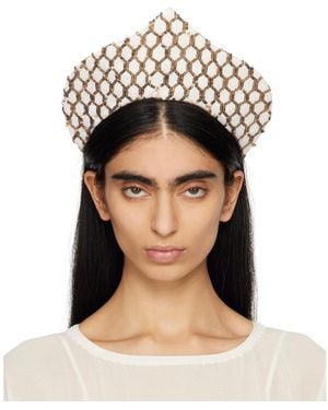 Bode Pinnacle Crown Headband - Black