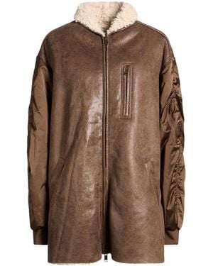 Isabel Marant Minimalist Solidcolor Outerwear - Brown