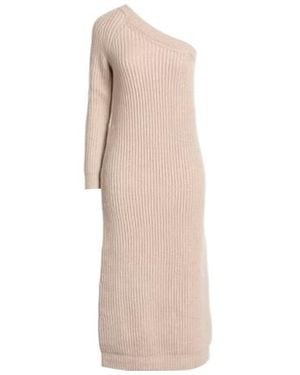 Max Mara Oneshoulder Dress - Natural
