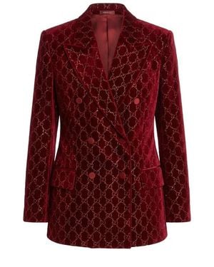 Gucci Embroidered Velvet Jacket