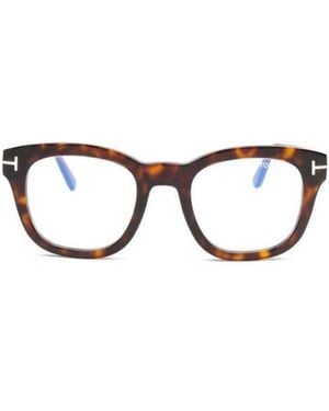 Tom Ford Eyewear Square Frame Glasses - White