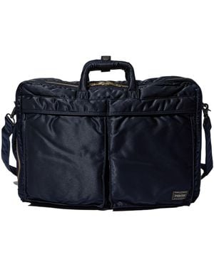 Porter-Yoshida and Co Tanker 3Way Top Handle Shoulder Bag - Blue