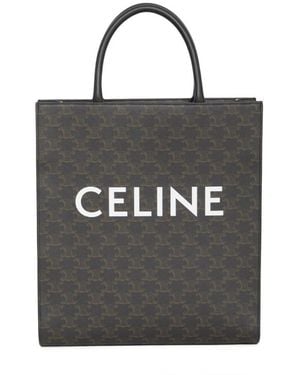 Celine Medium Vertical Cabas - Black