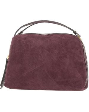 Gianni Chiarini Medium Alifa Suede Tote Bag - Purple
