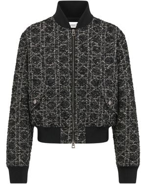 Dior Macrocannage Bomber Jacket - Black