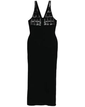 Nanushka Gildah Maxi Dress - Black