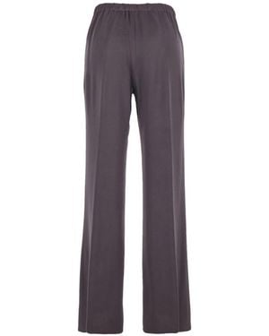 Antonelli Elasticated Trousers - Purple