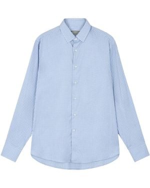 Canali Plaid Shirt - Blue