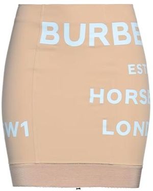 Burberry Mini Skirts - Natural