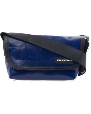 Freitag Logo Cross-Body Bag - Blue