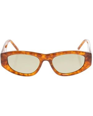 The Attico Full Frame Sunglasses - Metallic