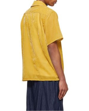 Needles Short Sleeve Shirt - Yellow