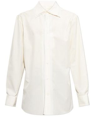 Maison Margiela Fusion Contrast Panel Shirt - White