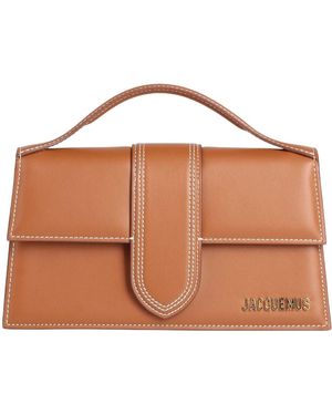 Jacquemus Medium Solid Flap Bag - Brown