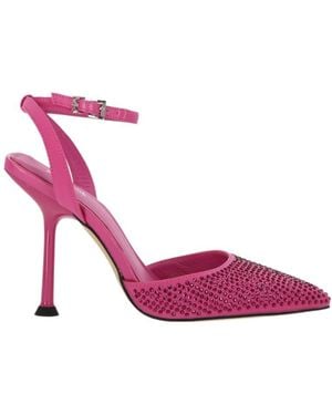 MICHAEL Michael Kors Michael Kors Stud Embellished Pointed Toe Court Shoes - Pink