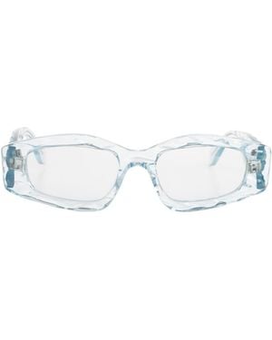Alaïa Alaïa Azzedine Rectangular Sunglasses - White