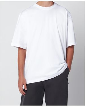 Studio Nicholson Crew-Neck Short-Sleeve T-Shirt - White