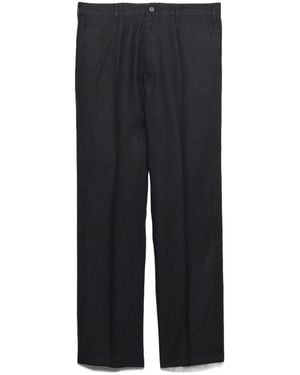 Prada Linen Pants - Black