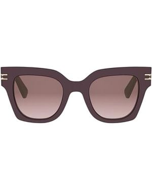 BVLGARI Bulgari B.Zero1 Geometric Frame Sunglasses - Purple