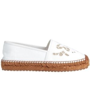 Dolce & Gabbana Solid Color Espadrilles - White