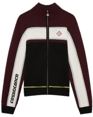CASABLANCA Striped Track Jacket - Multicolour