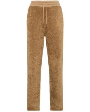 Moncler Teddy Acetate Track Trousers - Natural
