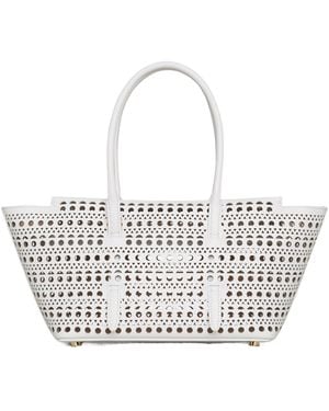 Alaïa Alaïa Neo Mina 20 Small Bag - White