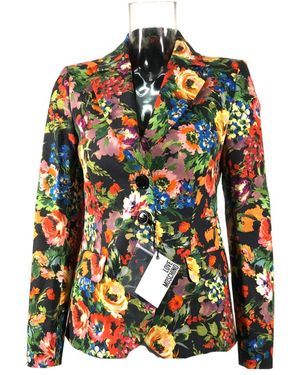 Moschino Single-Breasted Blazer - Black