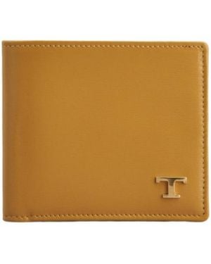 Tod's Logo Wallet - Natural