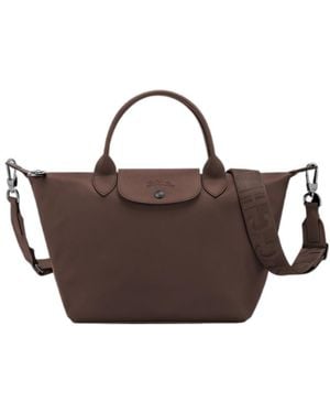 Longchamp Le Pliage Xtra Small Top Handle Bag - Brown