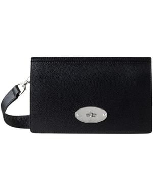 Mulberry Small Anthony Leather Messenger Bag - Black