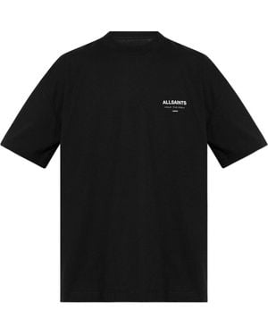 AllSaints Tokyo Graphic T-Shirt - Black